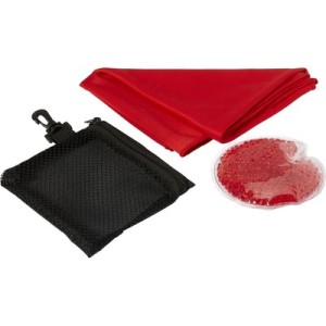 Zestaw sportowy - ręcznik, ogrzewacz