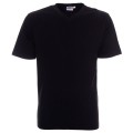 Koszulka męska V-neck, bawełna połczesana 160g, boki bezszwowe