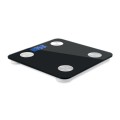 Waga analityczna, bluetooth 4.0, analizuje masę ciała, łączność ze smartfonem
