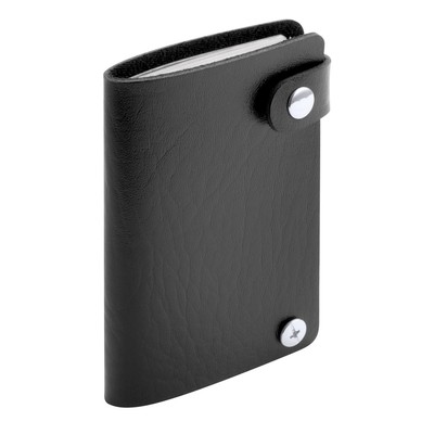 Etui na karty kredytowe, PU, 10 kieszeni, 80 x 107 x 10 mm
