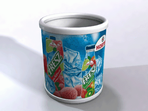 kubek - piórnik - reklamowy - wzrostu - gadżet - dzieci - szkoła - pisanie -  znakowanie - nadruk