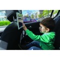 Samochodowy uchwyt na tablet na tylne siedzenie, ABS, regulacja do wymiaru 10"
