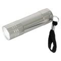 Latarka COB, aluminium, śr. 24 x 84 mm, bardzo jasne światło
