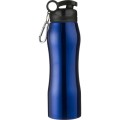 Butelka sportowa, aluminium, stal nierdzewna, 750 ml, śr. 73 x 250 mm
