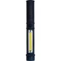 Lampka warsztatowa, ABS, 167 x 26 x 26 mm, światło COB - korpus i końcówka, magnes
