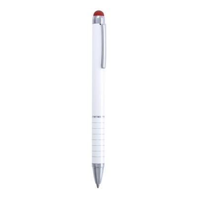 Długopis touch pen, aluminium, śr. 9 x 125 mm
