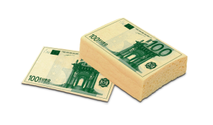 Gąbka reklamowa sprasowana