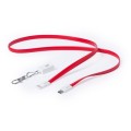 smycz - kabel - ładowanie - smartfon - bateria - reklama - gadżet - nadruk - laser