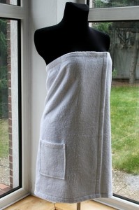 Tunika do sauny i na plażę