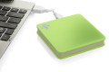 Powerbank 5200 mAh, 82 x 82 x 13 mm, kabel micro USB