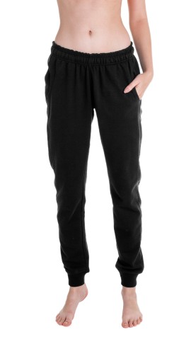 Spodnie sportowe damskie, 270g, bawełna 60%, poliester 40%