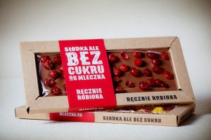 Czekolada ręcznie robiona bez cukru