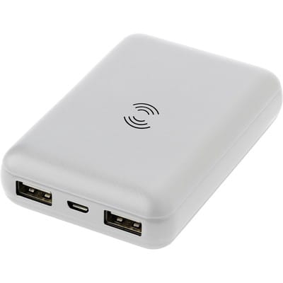 powerbank - ładowarka - bezprzewodowa - gadżet - reklamowy - upominek - smartfon - indukcja