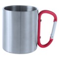 Kubek turystyczny, stal nierdzewna, 200 ml, śr. 70 x 80 mm

