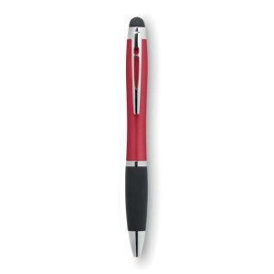 Długopis z podświelonym logo touch pen