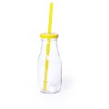 Butelka na napoje ze słomką, szkło, 320 ml, 63 x 154 x 63 mm
