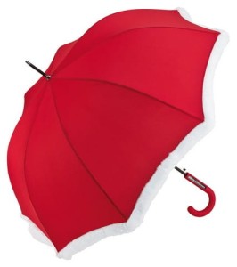 Parasol reklamowy świąteczny