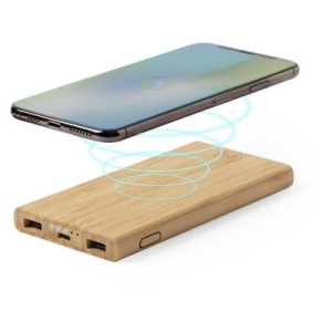 Ładowarka reklamowa bezprzewodowa -  powerbank eko