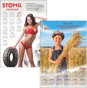 Kalendarz reklamowy planszowy B2
