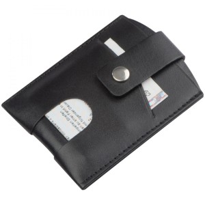Etui reklamowe skórzane na karty z ochroną RFID