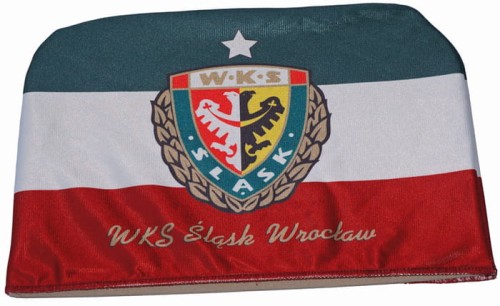 pokrowiec - reklamowy - zagłówek - samochód- stadion - mecz - kibic  - sport - podróż - wakacje - znakowanie - kolor - sublimat