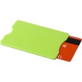 Etui  z ochroną RFID, PS, aluminium, 60 x 90 x 4 mm
