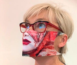 maseczka - ochronna - reklamowa - zdrowie - znakowanie - nadruk - bezpieczeństwo - gadżet