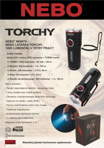 Latarka NEBO Torchy