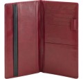 Etui na bilety lotnicze damskie, skóra premium, szyte na zam., cena dla min. 30 szt., 24,5 x 12,x 1,5 cm
