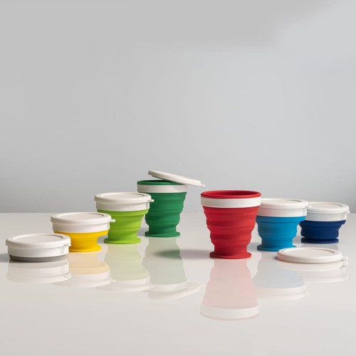 kubek - reklamowy - składany - podróż - sport - napój - turystyka - znakowanie - doming