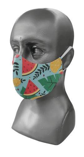 maseczka - ochronna - covid - wirusy - bakterie - zdrowie - bezpieczeństwo - smog - znakowanie - nadruk