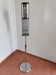 Dozownik żelu antybakteryjnego