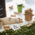 gra - układanka - jenga - zabawa - drewno - dzieci - szkoła - znakowanie - nadruk - laser