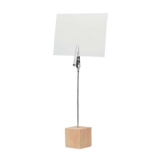 klips - reklamowy - drewno - notatki - biuro - szkoła - znakowanie - laser - nadruk