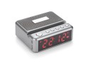 głośnik - reklamowy - bezprzewodowy - gadżet - zegar - biuro - znakowanie - czas - muzyka - nadruk - laser