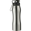 Butelka sportowa, aluminium, stal nierdzewna, 750 ml, śr. 73 x 250 mm
