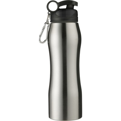 Butelka sportowa, aluminium, stal nierdzewna, 750 ml, śr. 73 x 250 mm
