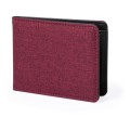 Portfel  z ochroną RFID, poliester, 6 przegródek, 110 x 86 x 13 mm
