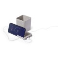 ładowarka - reklamowa - bezprzewodowa - pojemnik - gadżet - biuro - smartfon - ekologia - organizer - znakowanie - nadruk - laser