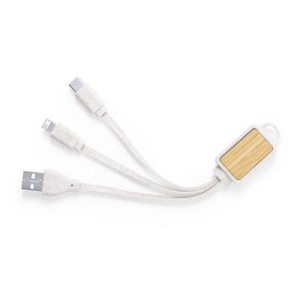 Kabel reklamowy do ładowania - brelok - eko 