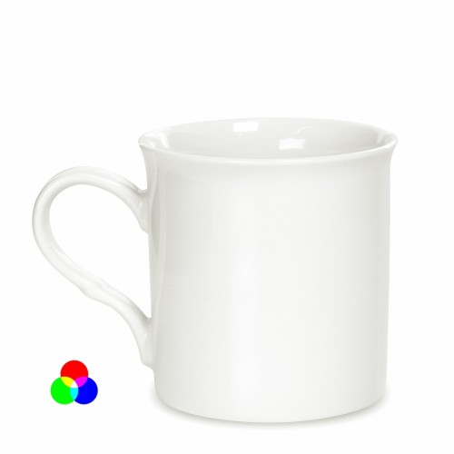 Kubek ceramiczny, porcelana Fine Bone china, 315 ml, śr. 85/75 x 90 mm, cena na zapytanie
