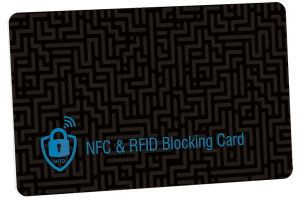 Karta blokująca systemy NFC i RFID 