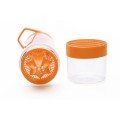 Butelka sportowa z wyciskarką, Tritan, PVC, 750 ml, śr. 78 x 250 mm, wyciskarka do cytrusów
