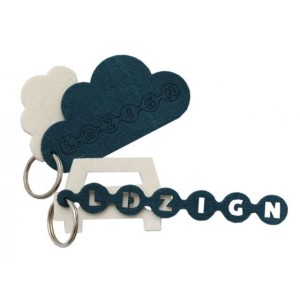 Breloki z filcu z recyklingu PET