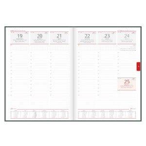 Kalendarz reklamowy A4 tygodniowy, Vivella