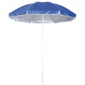 Parasol plażowy, nylon 150g, śr. 150 x 176 cm, chroni przed UV, pokrowiec
