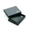 Portfel Swiss Peak z ochroną RFID, PU, 115 x 83 x 6 mm, na 12 kart

