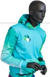 Bluza sportowa z kapturem z dowolnym drukiem