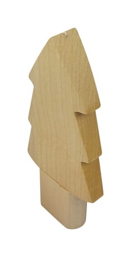 pamięć - reklamowa - choinka - drewno - święta - gadżet - upominek