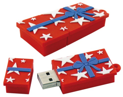 pamięć - reklamowa - świąteczna - prezent - upominek - gwiazdka - gadżet - znakowanie - nadruk - laser